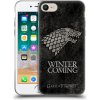 Pouzdro a kryt na mobilní telefon Apple Pouzdro HEAD CASE Apple iPhone 7 Hra o trůny - Stark - Winter is coming