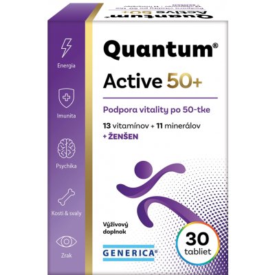 Generica Quantum Active 50+ 30 tablet – Hledejceny.cz