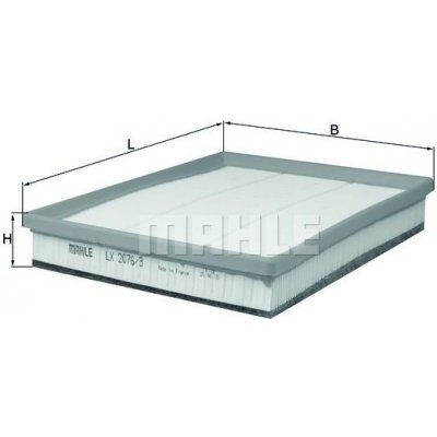 Vzduchový filtr MAHLE LX 2076/3 – Hledejceny.cz