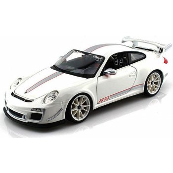 Bburago Plus Porsche 911 GT3 RS 4.0 bílá 1:18