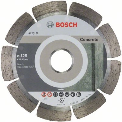 Bosch Dia kotouč Standard for Concrete 125 x 22,23 x 1,6 mm, 1ks 2608603240ks – Hledejceny.cz