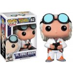 Funko Pop! Back to the FutureDoctor Emmett Brown with helmet 9 cm – Zboží Mobilmania