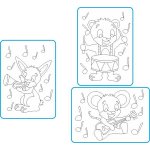 Radost v písku Základní sada MUZIKANTI Barevné pískování obrázků – Sleviste.cz