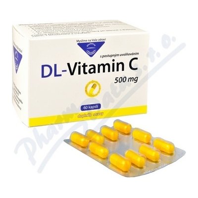 DL Vitamín C 500 mg 60 kapslí