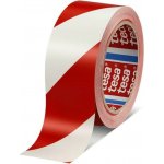 Tesa 60760 Výstražná páska 33 m x 50 mm červeno-bílá – Hledejceny.cz