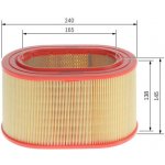 Vzduchový filtr BOSCH F 026 400 557 – Hledejceny.cz