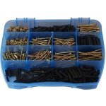 Sada univerzálních vrutů a hmoždinek, 620 ks 543902 – Hledejceny.cz