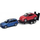 Welly Autovlek Volvo XC90 + VW The Beetle 1:34