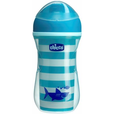 Chicco hrneček Active termo s tvrdým pítkem modrý 266 ml