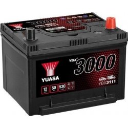 Yuasa YBX3000 12V 50Ah 530A YBX3111