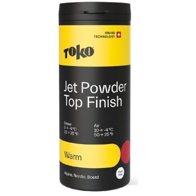 Toko Jet Powder Top Finish yellow 0/-4°C 30 g – Hledejceny.cz