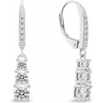 Brilio Silver náušnice EA1012W – Zboží Dáma