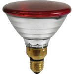 Omnilux PAR 38 230V 80W FL E27 červená – Zboží Živě