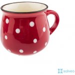 Casa de Engel keramický hrníček červený 75 ml – Sleviste.cz