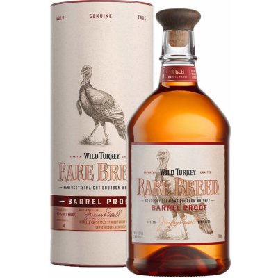 Wild Turkey Rare Breed Barrel Proof 58,4% 0,7 l (holá láhev) – Hledejceny.cz