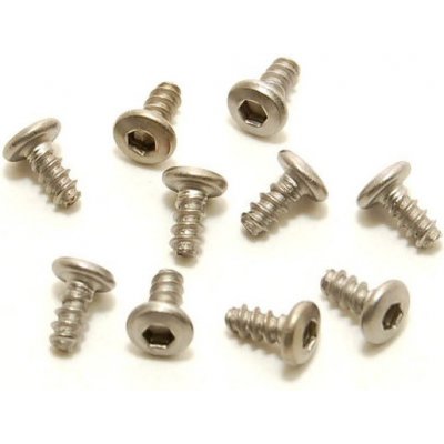 PN Racing M2×4 Titanium Button Head Hex Tapping Screw 10 ks – Hledejceny.cz