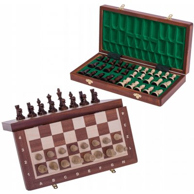 Magnetické šachy Fusion Mahagon – Zboží Dáma