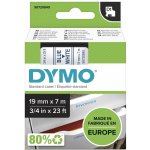 DYMO páska D1 19mm x 7m, modrá na bílé, 45804, S0720840 – Hledejceny.cz