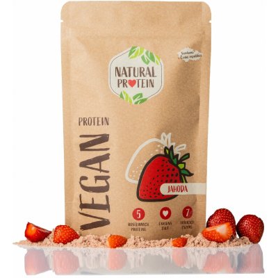 NaturalProtein Veganský protein 350 g – Hledejceny.cz