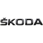 Škoda Auto Zadní nápis Škoda - Škoda Octavia III (2012 - 2020) - černý v barvě BLACK MAGIC, originál – Zbozi.Blesk.cz