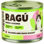 Yoggies RAGÚ pro kočky, krůta a losos 185 g – Sleviste.cz