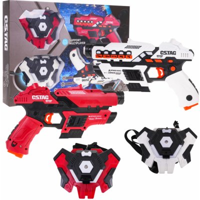 RKToys Sada laserových pistolí 2 ks s tečem a funkcí dýmu – Zboží Dáma