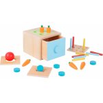 Montessori Tooky Toys box Vkládačka 4v1 – Zboží Mobilmania