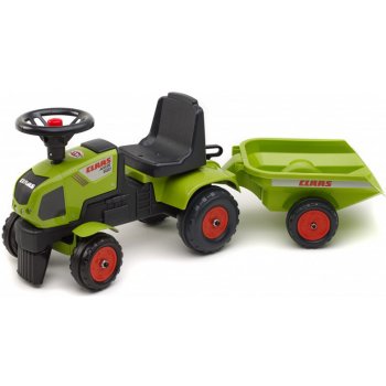 Falk 1012C Baby Claas Axos s vlečkou