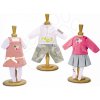 Výbavička pro panenky Smoby šaty Baby Nurse pro dětskou panenku růžové/šedé/bílé