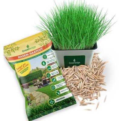 ZelenáEdge Osivo trávníku (hrací a sportovní trávník) rychle klíčící a robustní 2,2 KG (Cena za kilogram = 10,89 €) – Zboží Mobilmania