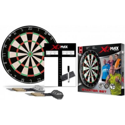 XQ MAX Dartboard STARTER SET EUROPE 46 cm – Zboží Dáma