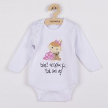 Body s potiskem New Baby Když nespím já tak ani vy