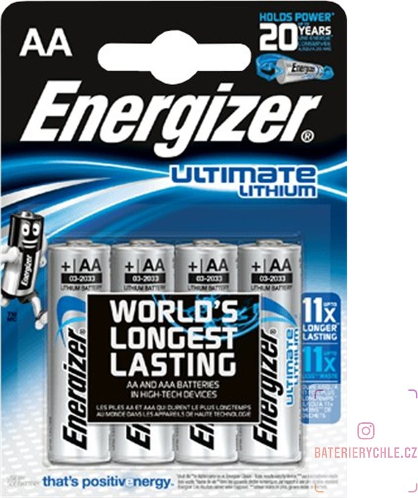 Energizer Ultimate Lithium AA 4ks 35035752 od 165 Kč - Heureka.cz
