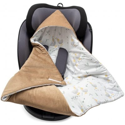 New Baby Zateplená zavinovačka do autosedačky brown – Hledejceny.cz