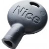 Příslušenství k plotu Nice PPD0416A.4540 - plastový klíč pro nouzové odblokování pohonů brány a vrat