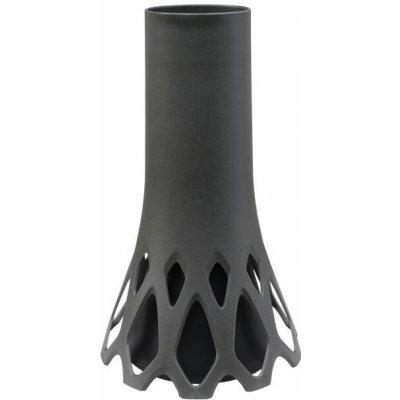 váza hřbit. d10x34,5cm ROSETA 1,3l ANTRACIT zátěžová – Hledejceny.cz
