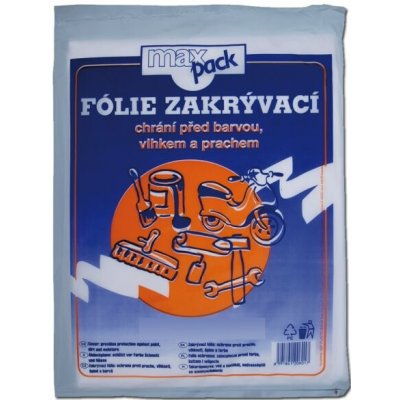 Fólie zakrývací malířská plachta 4 x 2,5 m zesílená – Hledejceny.cz