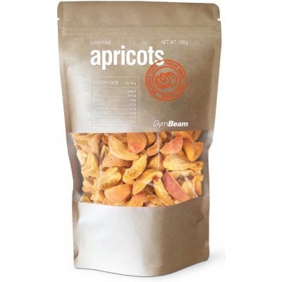 GymBeam Lyofilizované meruňky 100 g – Sleviste.cz