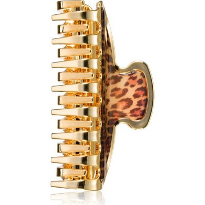 Janeke Hair-Clip Leopard skřipec do vlasů 9,5x3,5 cm 1 ks – Zboží Mobilmania