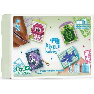 Pixel Pixelhobby sada klíčenek 5 ks mořský svět 1 ks – Hledejceny.cz
