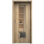 Sapeli Elegant Komfort M55 posuvné dub halifax 60 x 210 cm Planibel bronz – Hledejceny.cz