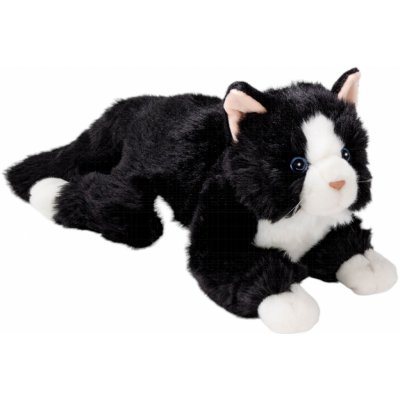 Carl Dick kočka ležící černobílá cca celková délka 3558 40 cm 30 cm – Zbozi.Blesk.cz