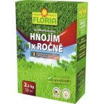 Agro FLORIA Trávníkové hnojivo HNOJÍM 1x ROČNĚ 2,5 kg – Hledejceny.cz