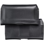 Pouzdro na opasek ROYAL, velikost XXL 17x9x1,5 cm, pravá kůže černé – Zboží Živě