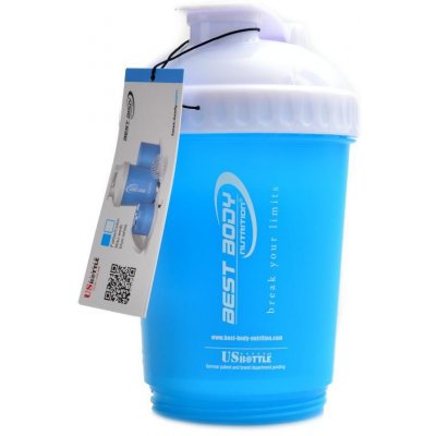 Best Body nutrition Shaker US bottle - modro bílý