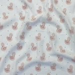 Prem Bavlněná tetra osuška Labuť růžová 90/100 cm – Zboží Dáma