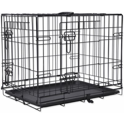 Dog Fantasy Klec skládací 2 dveře S 61 x 43 x 49 cm – Sleviste.cz