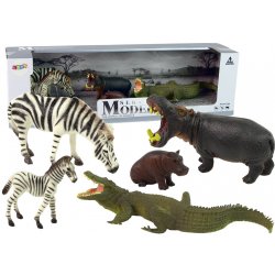 Mamido Set figurek afrických divokých zvířat