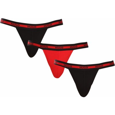 Boss Hugo 3 Pack - pánské slipy HUGO JOCK STRAP 50496724-622 – Zboží Mobilmania