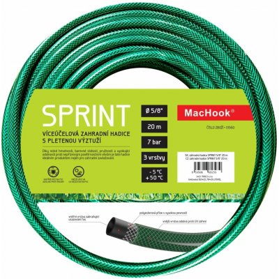SPRINT hadice 5/8" 20m zelená – Hledejceny.cz